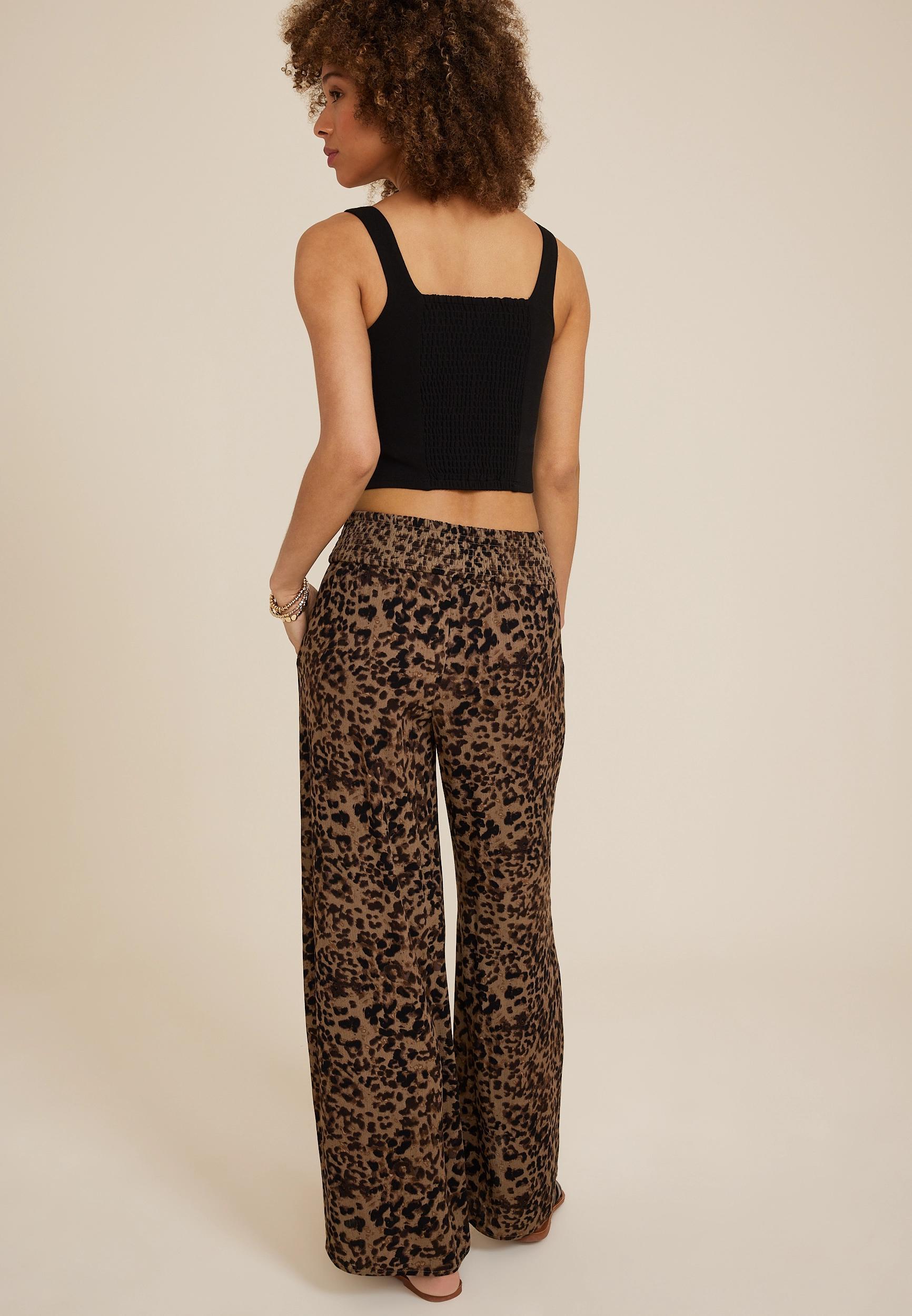 High Rise Printed Palazzo Pant Product Image