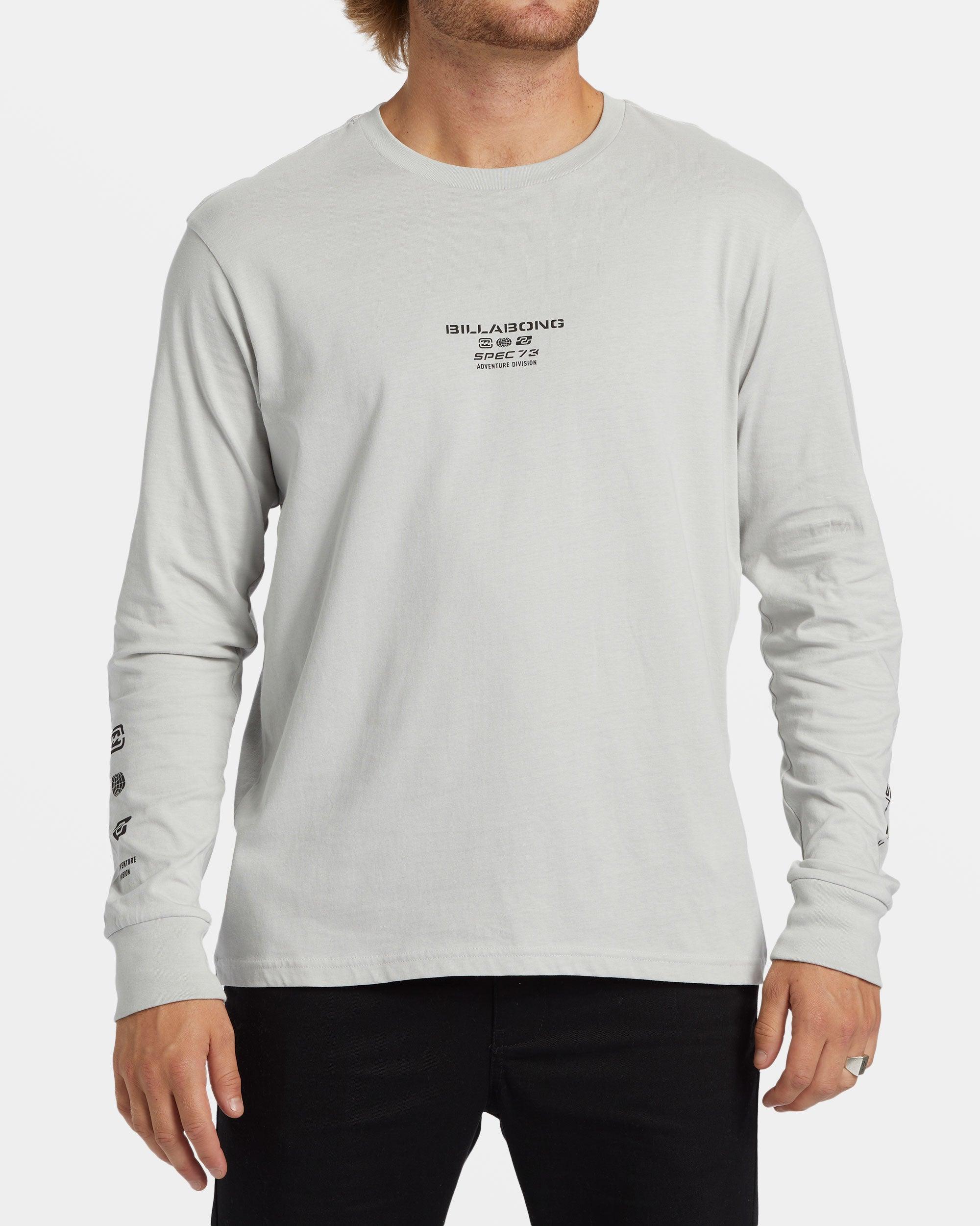 Spec 73 Long Sleeve T-shirt - Silver Male Product Image