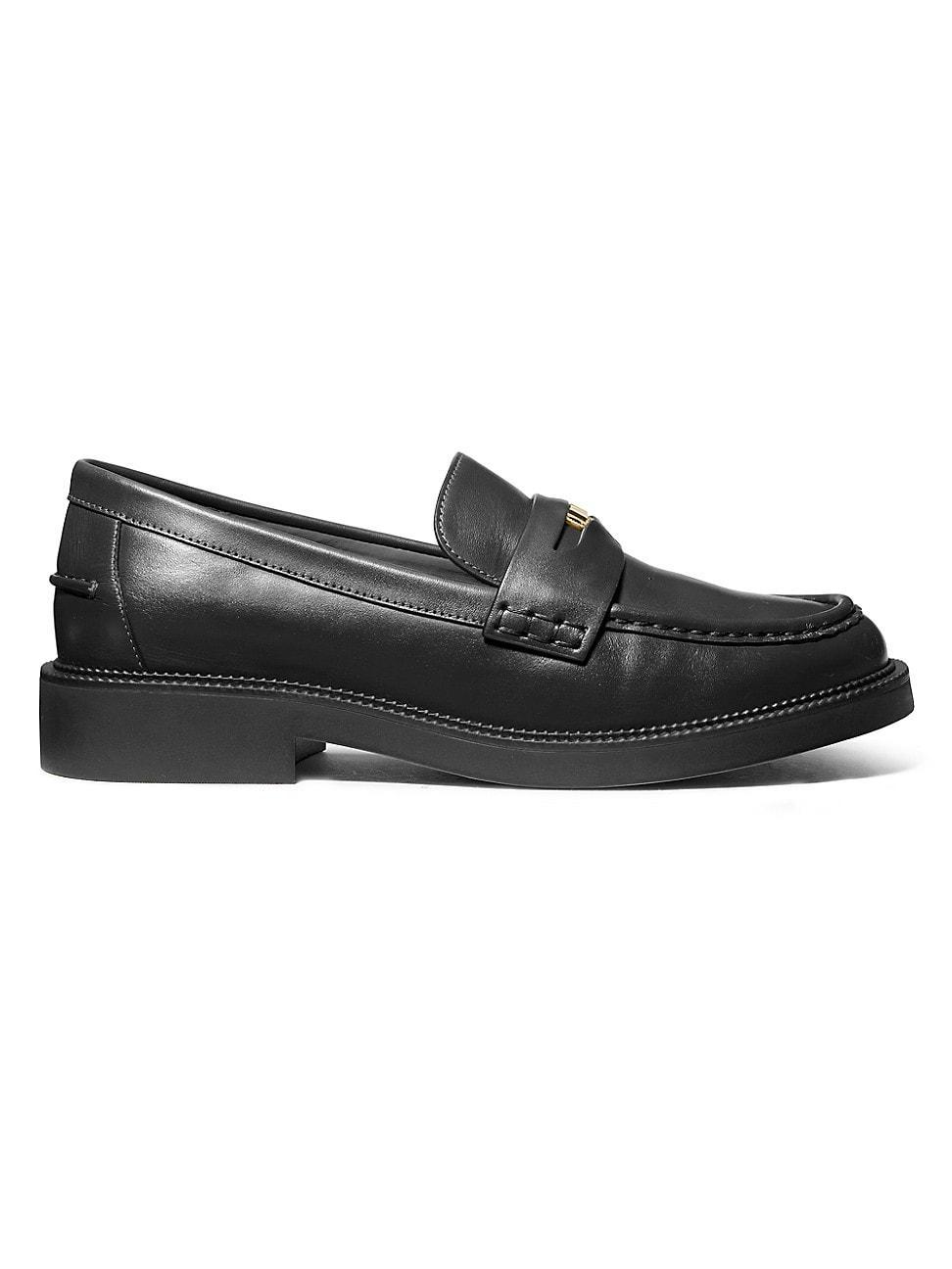 Womens Eden Vachetta Leather Loafers Product Image