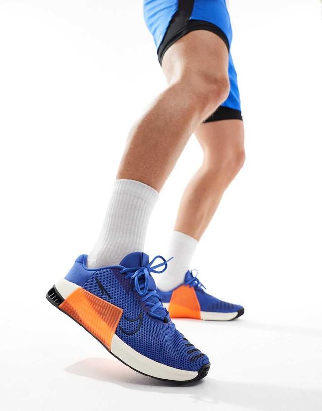 Nike Training Metcon 9 sneakers in blue Product Image