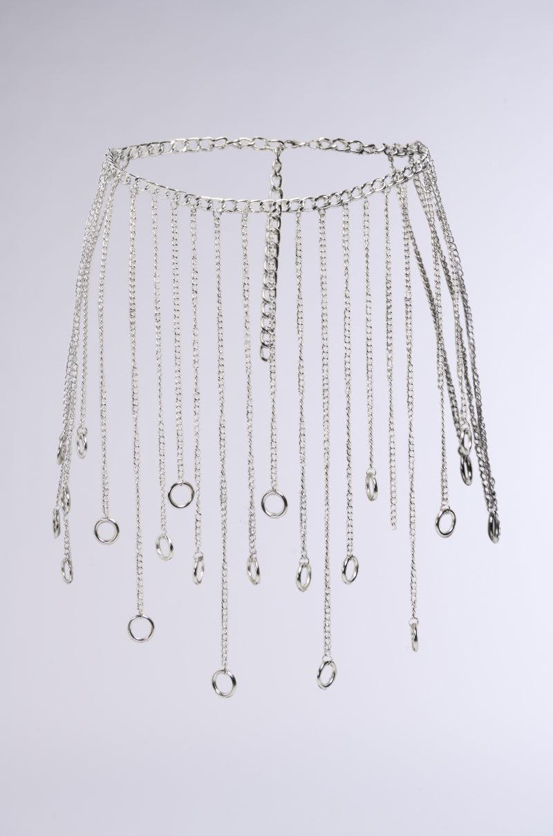 CIRCLE ME CHAIN FRINGE BELT Product Image