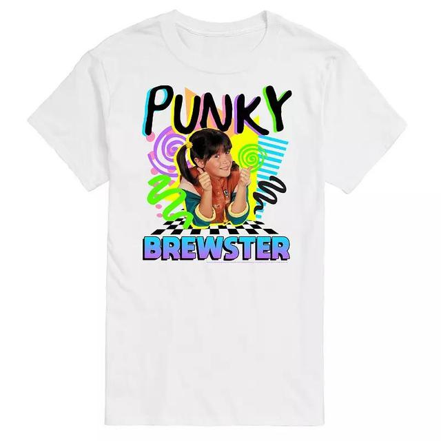 Big & Tall Punky Brewster Super Punky Graphic Tee, Mens Product Image