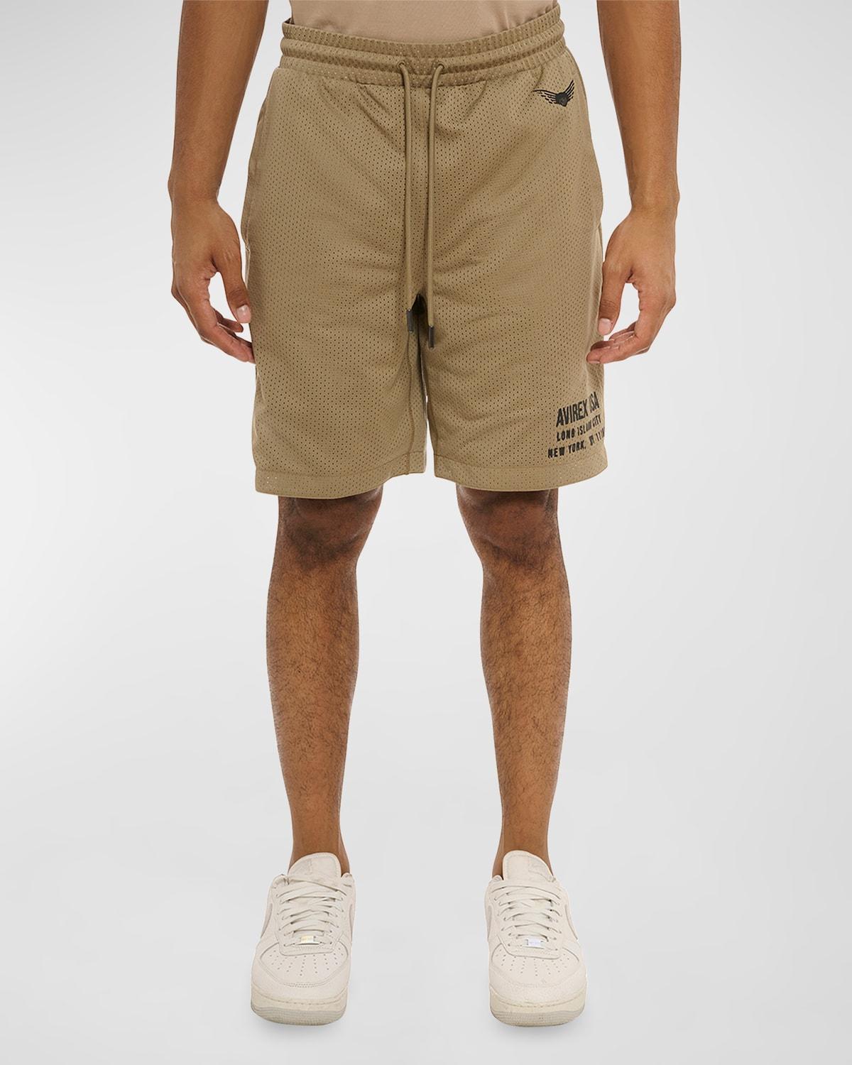 Mens Aviator Mesh Shorts Product Image