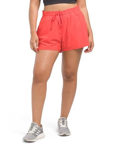 Candence 2 Woven Running Shorts for Women | Polyester/Spandex Product Image