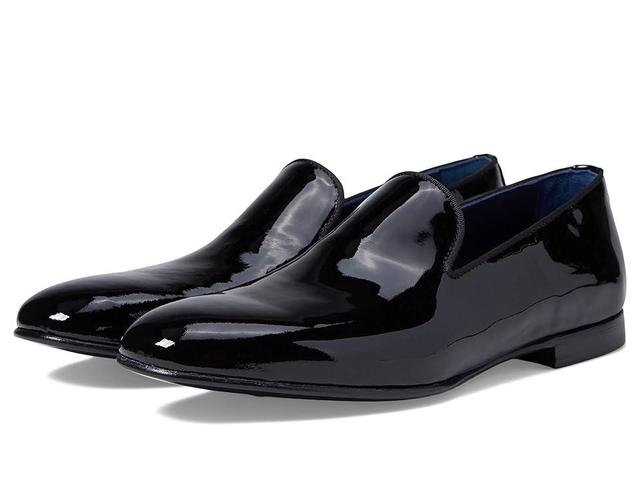 Johnston & Murphy Collection Kinser Slip-On Patent) Men's Lace Up Wing Tip Shoes Product Image