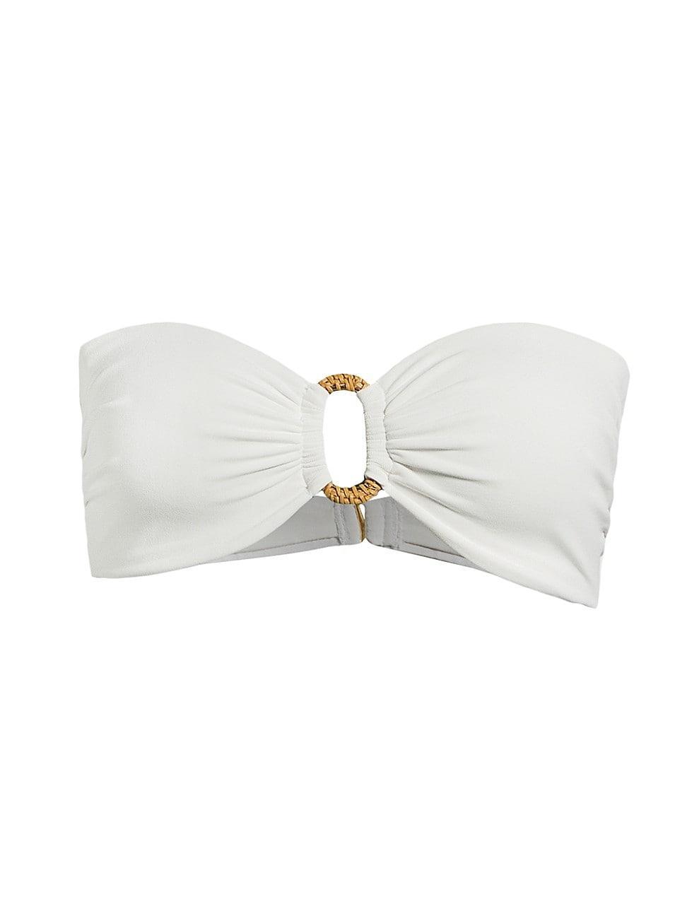 Womens Margot Raffia O-Ring Bandeau Top Product Image