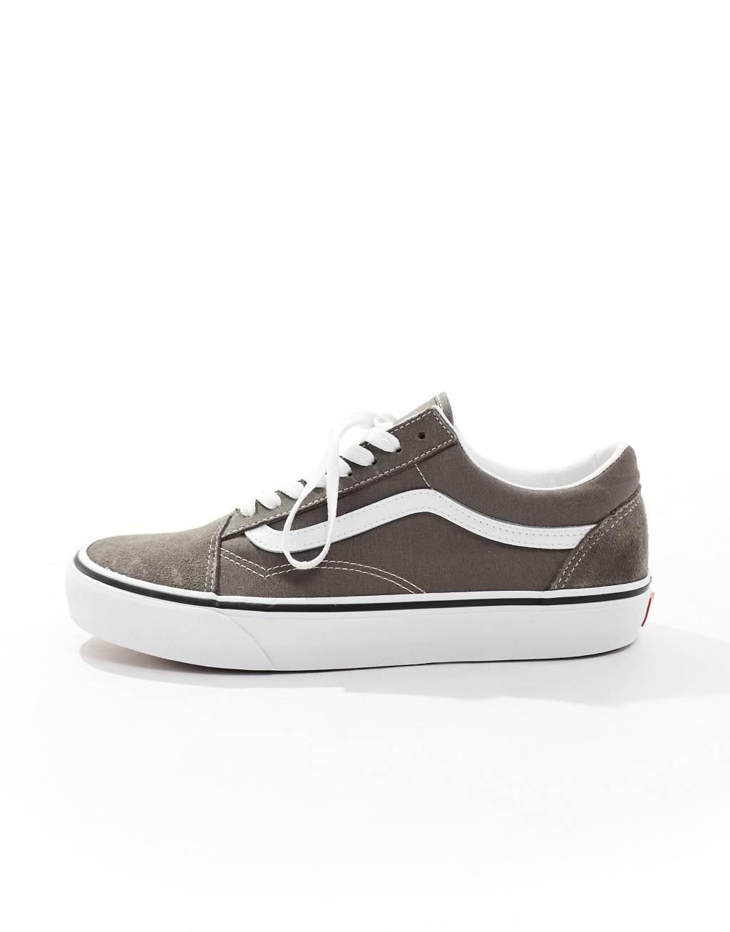 Vans Old Skool color theory sneakers in gray Product Image