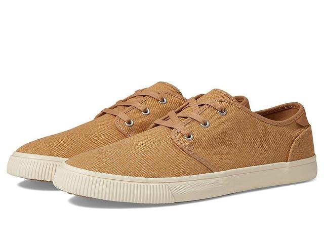 TOMS Carlo (Doe Washed Recycled Cotton Canvas) Men's Lace up casual Shoes Product Image