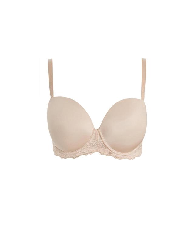 Womens Smooth & Chic T-Shirt Bra - latte Product Image