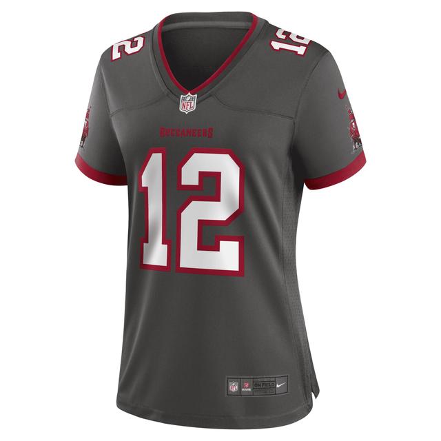 Nike Womens Tom Brady Nike Buccaneers Game Player Jersey - Womens Red Product Image