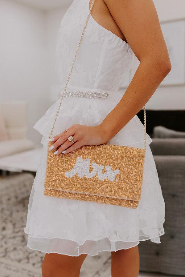 Mrs. Embellished Clutch Product Image