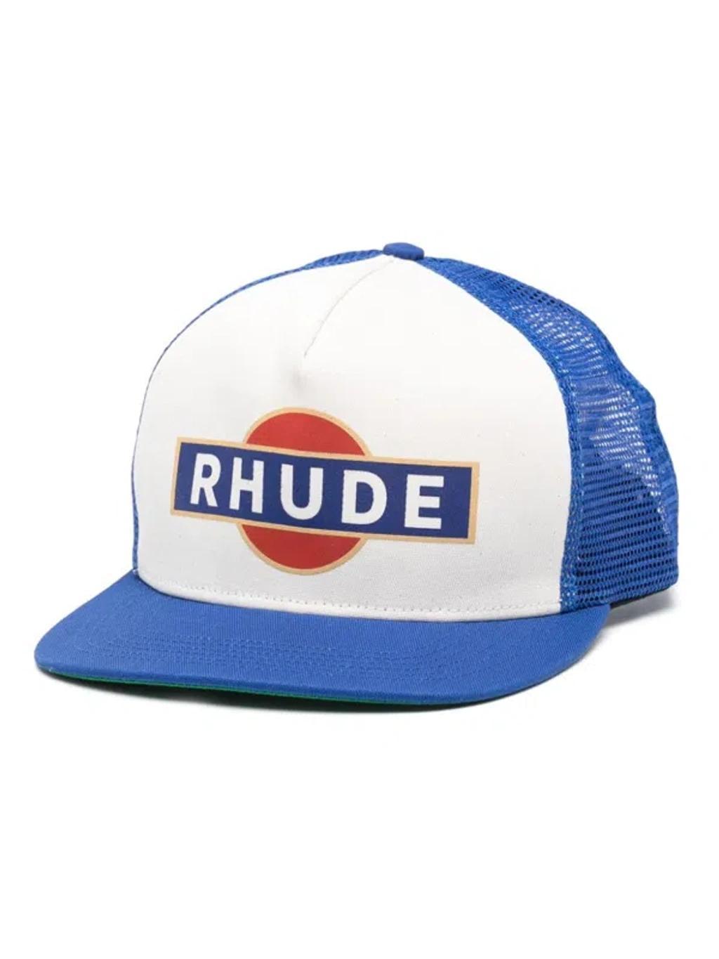 Logo-print Cap In White Product Image