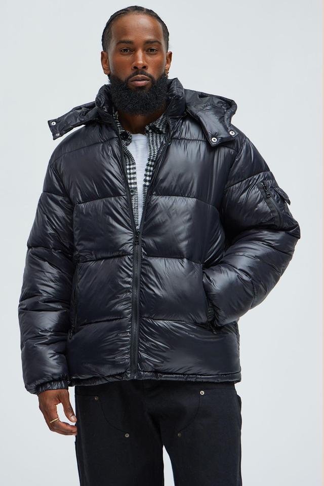 Nixer Puffer Jacket - Black Product Image