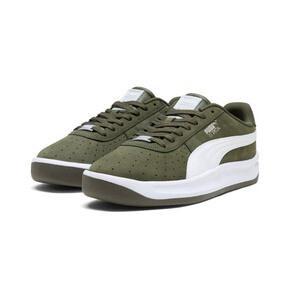 PUMA GV Special Olive Men's Sneakers in Dark Olive/White/Silver Product Image