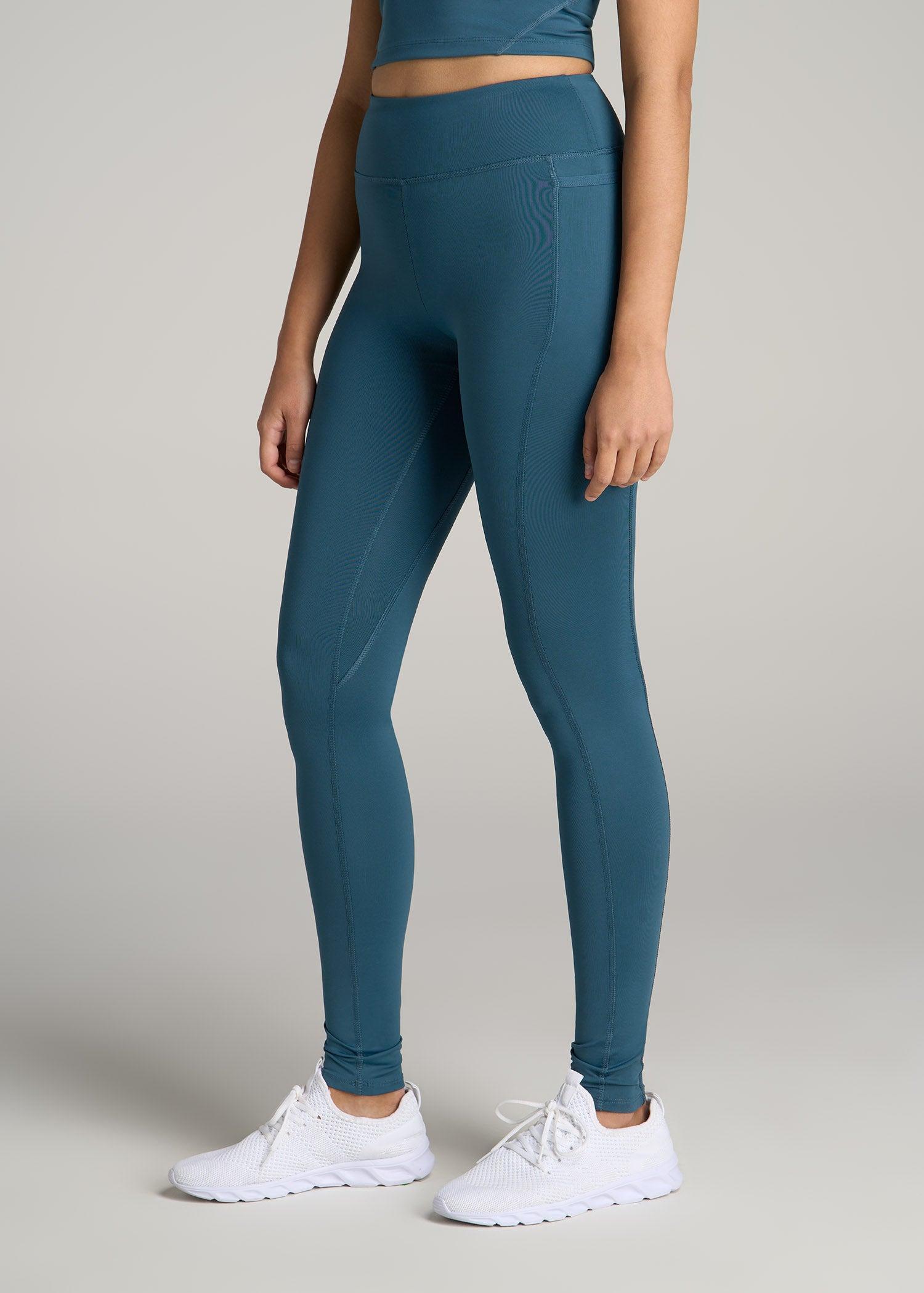 Bella Outer-Pocket Tall Women's Legging in Deep Water Product Image