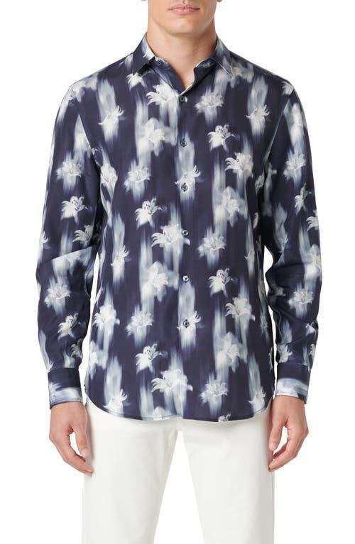 Bugatchi Julian Shaped Fit Floral Print Button-Up Shirt Product Image