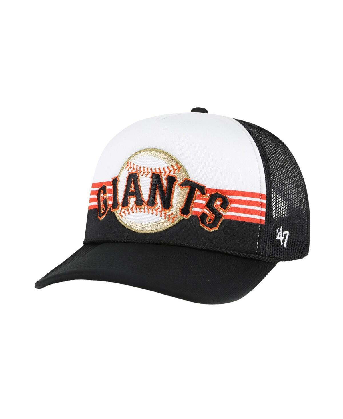 Mens 47 San Francisco Giants Lift Off Foam Front Mesh Trucker Adjustable Hat Product Image