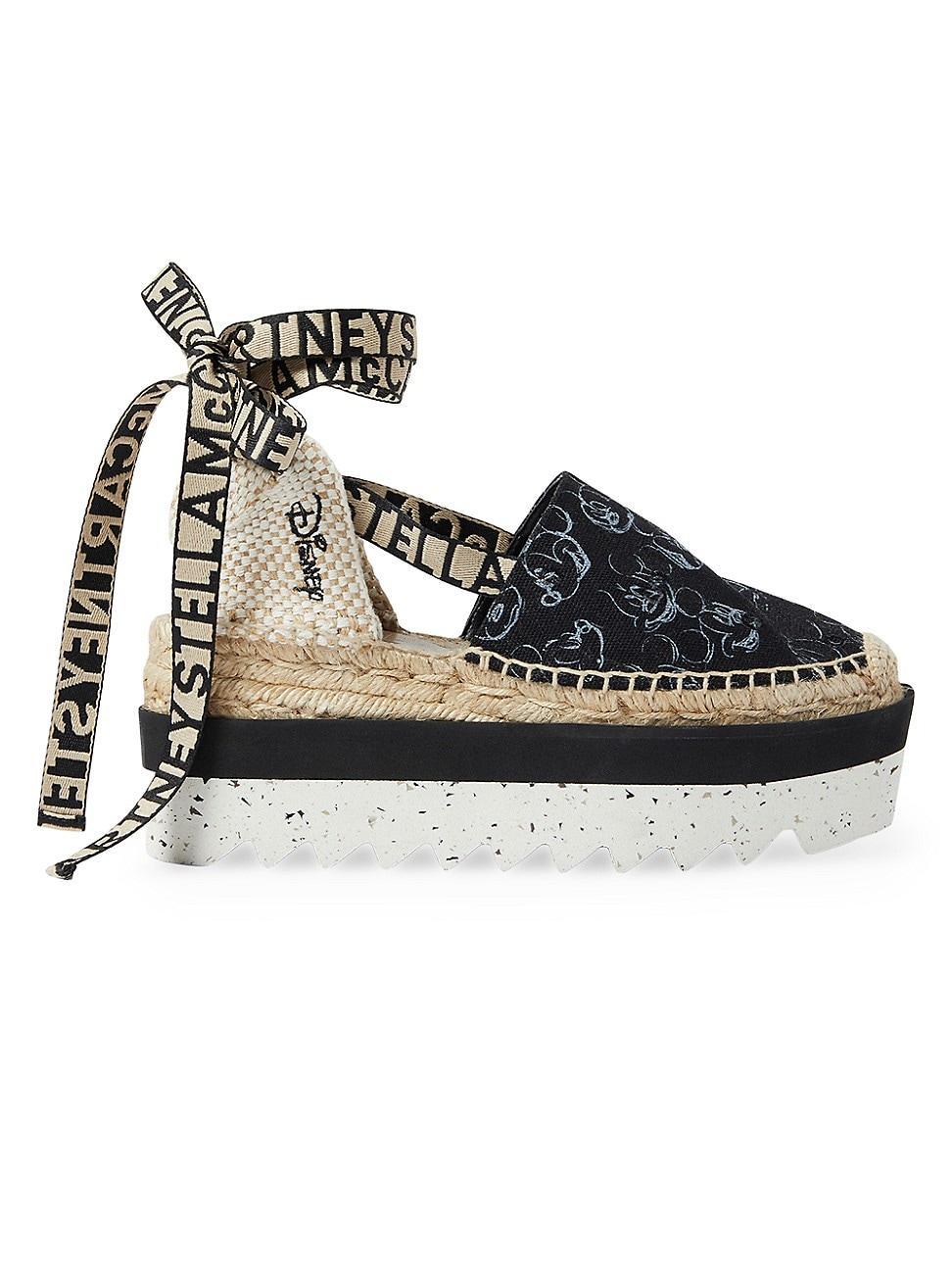 Womens Gaia Canvas Mickey Espadrilles Product Image