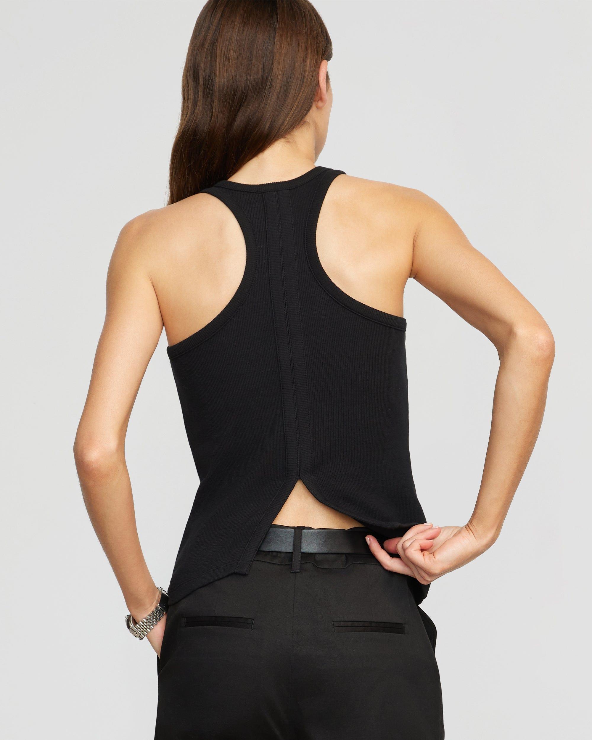 Tory Split-Back Ribbed Tank Product Image