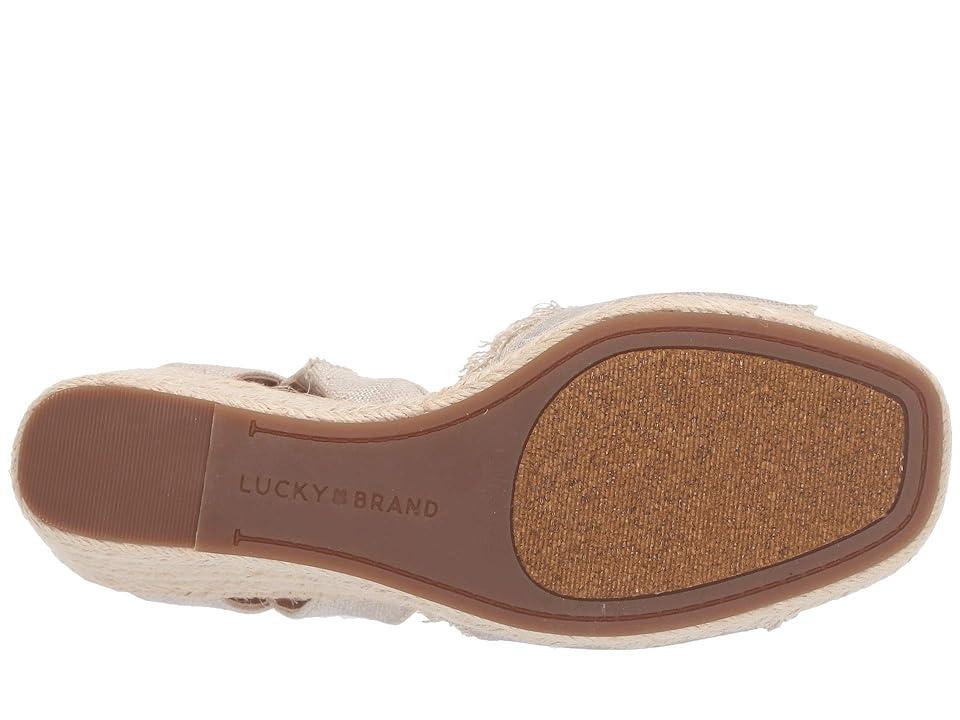 Lucky Brand Mindra (Natural/Plat) Women's Shoes Product Image