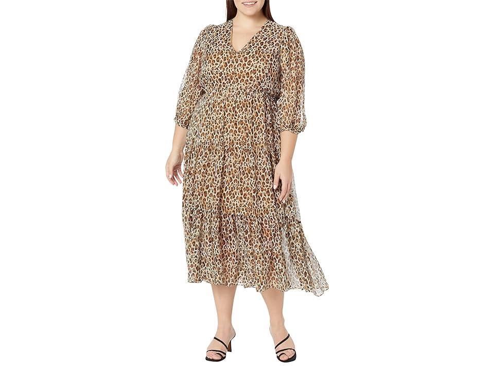 Joie Tobey Dress (Bleached Sand Multi) Women's Clothing Product Image