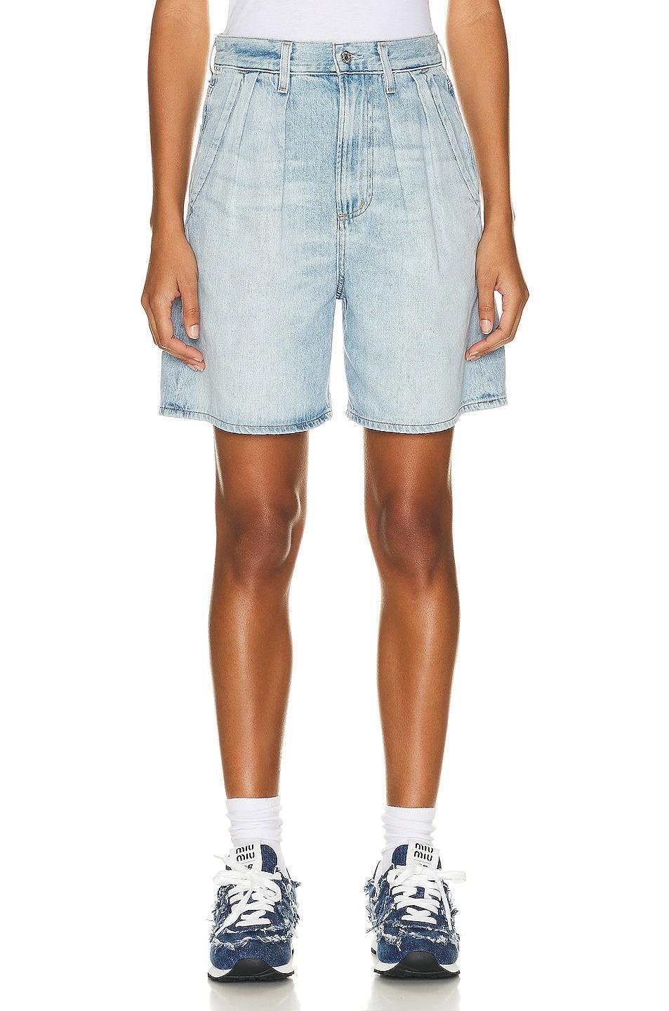 Citizens of Humanity Maritzy Denim Short Blue. (also in ). Product Image