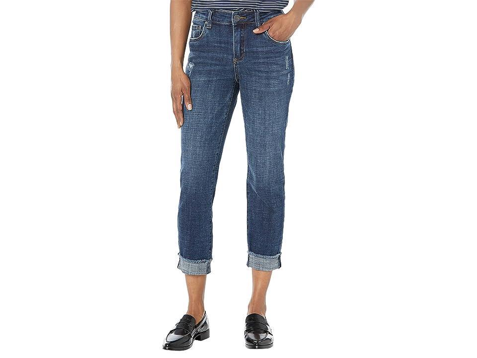 KUT from the Kloth Amy Crop Straight Leg in Prestigious (Prestigious) Women's Jeans Product Image