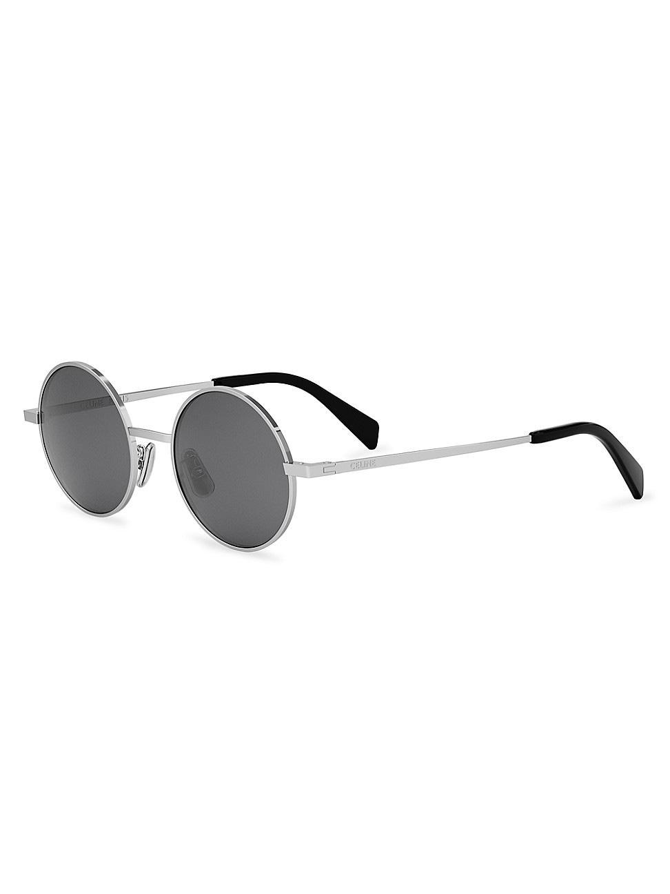 Mens Triomphe 54MM Round Sunglasses Product Image