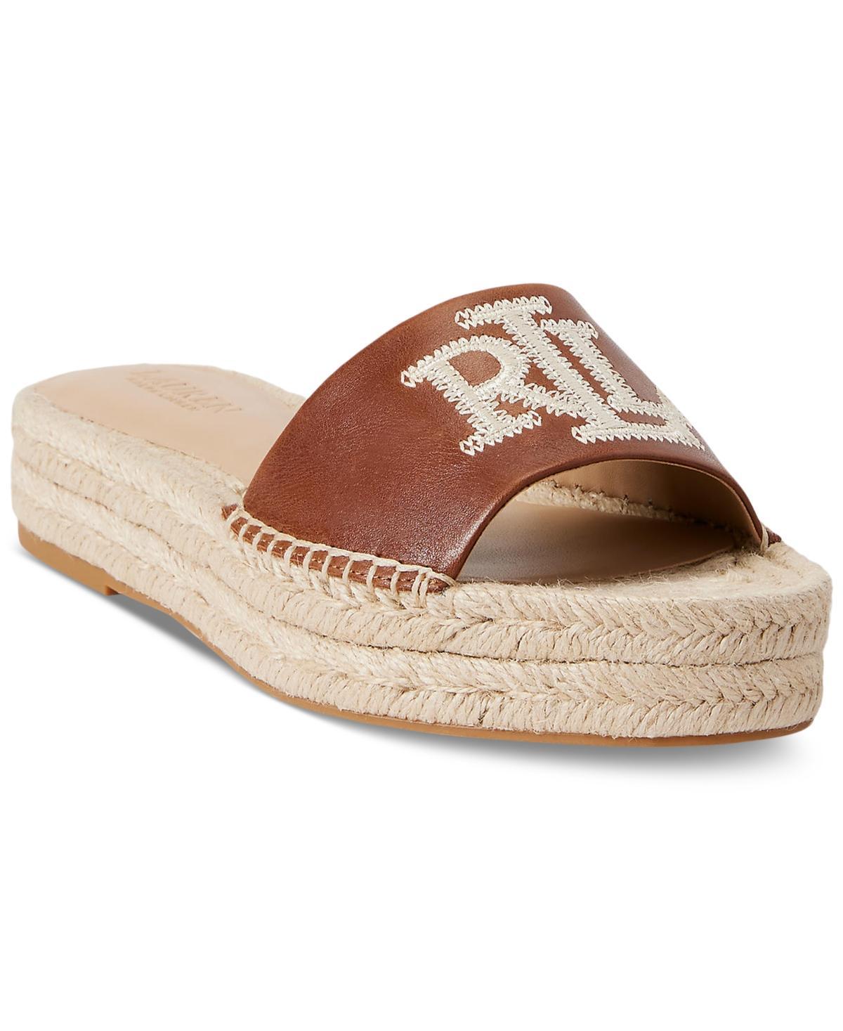 Lauren Ralph Lauren Womens Polly Espadrille Flat Sandals Product Image