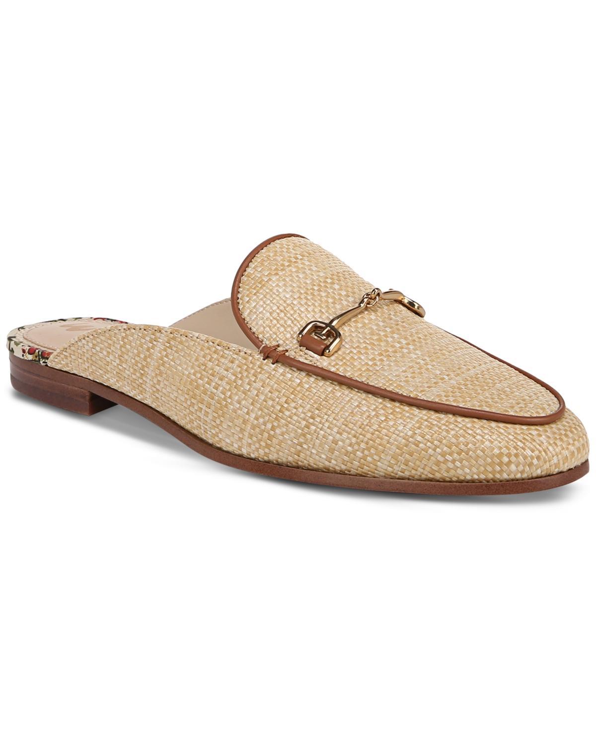 Womens Linnie Leather Loafer Mules Product Image