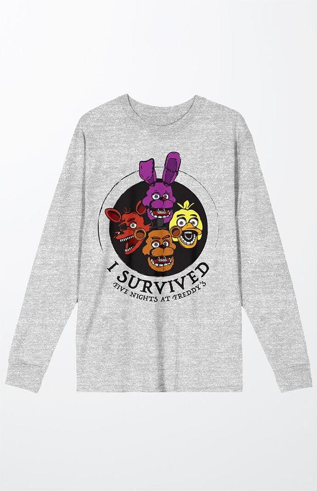 Men's Five Nights At Freddy's Long Sleeve T-Shirt Product Image