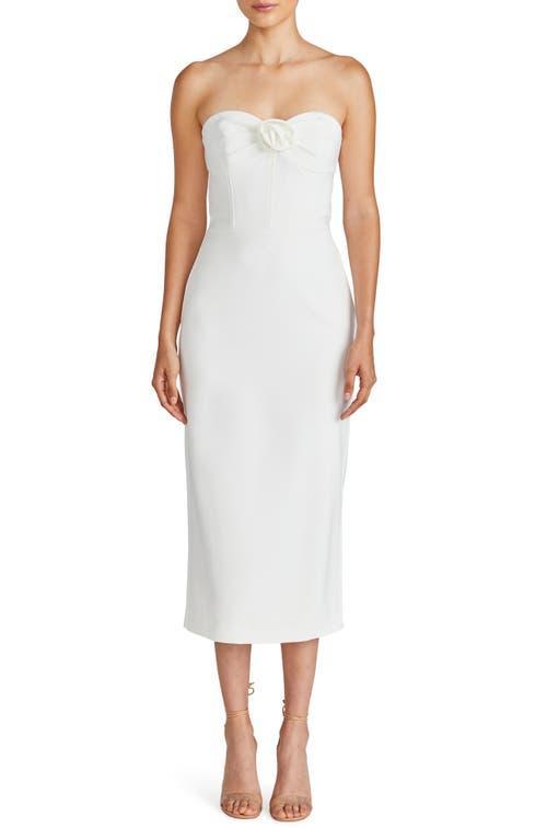 Womens Leonor Crepe Midi-Dress Product Image