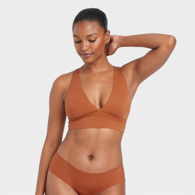 Womens Signature Smooth Bralette - Auden Brown XXL Product Image