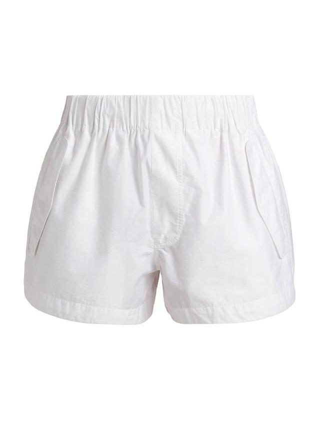 Womens Beach Cotton-Blend Boxer Shorts Product Image