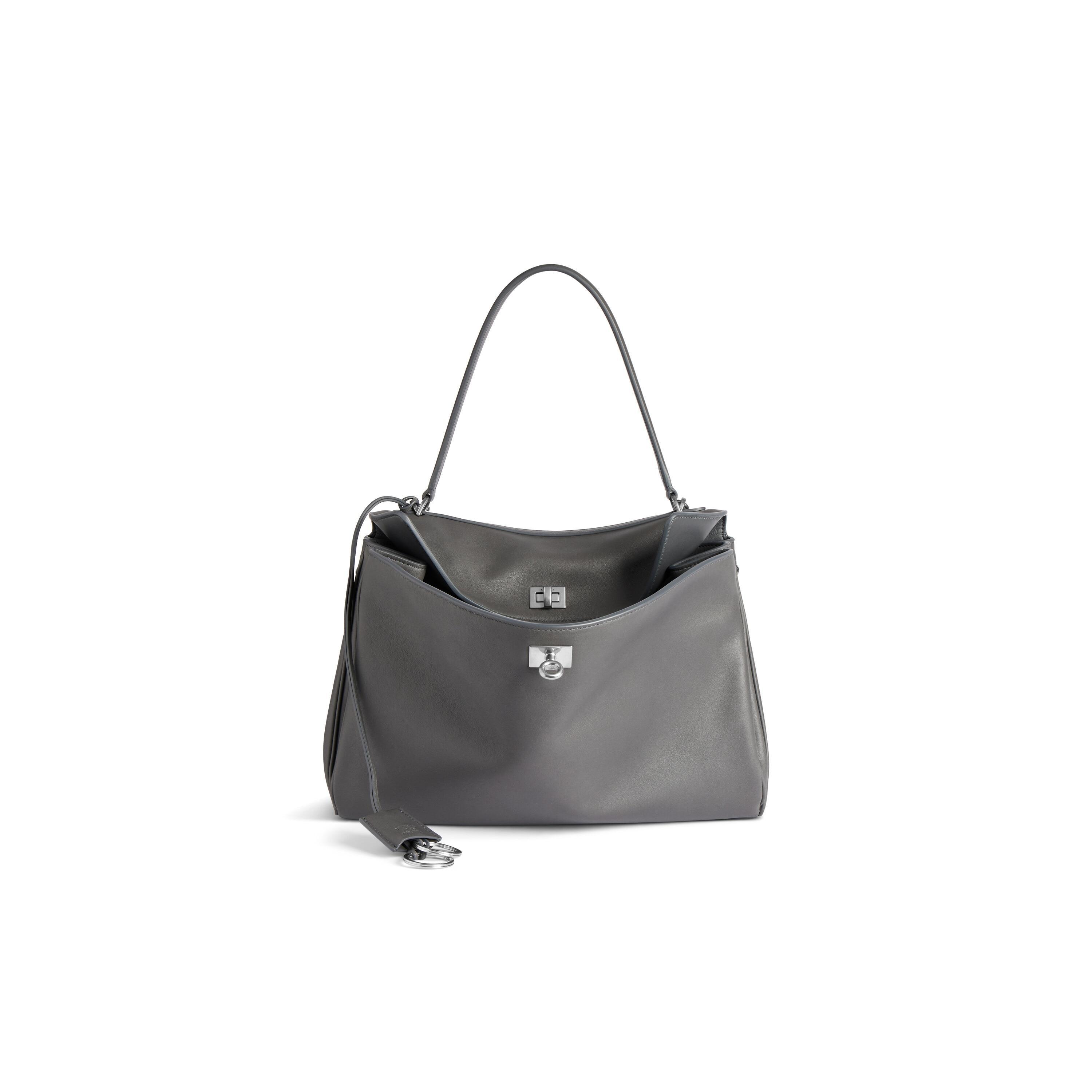 Women's Rodeo Medium Handbag in Grey Product Image