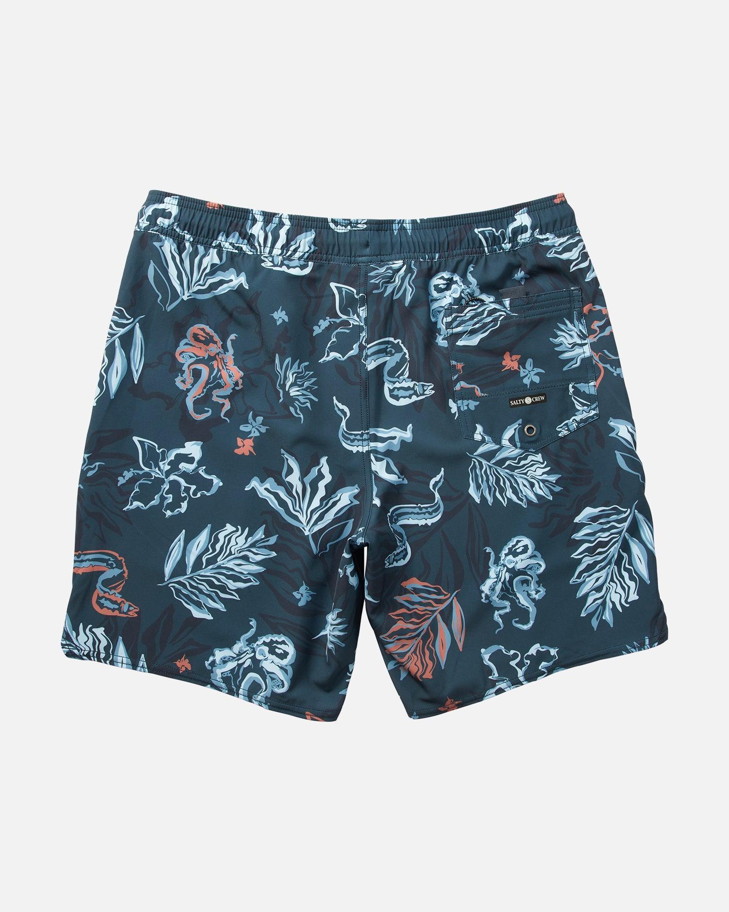 Lowtide Elastic Boardshort - Dark Slate Male Product Image