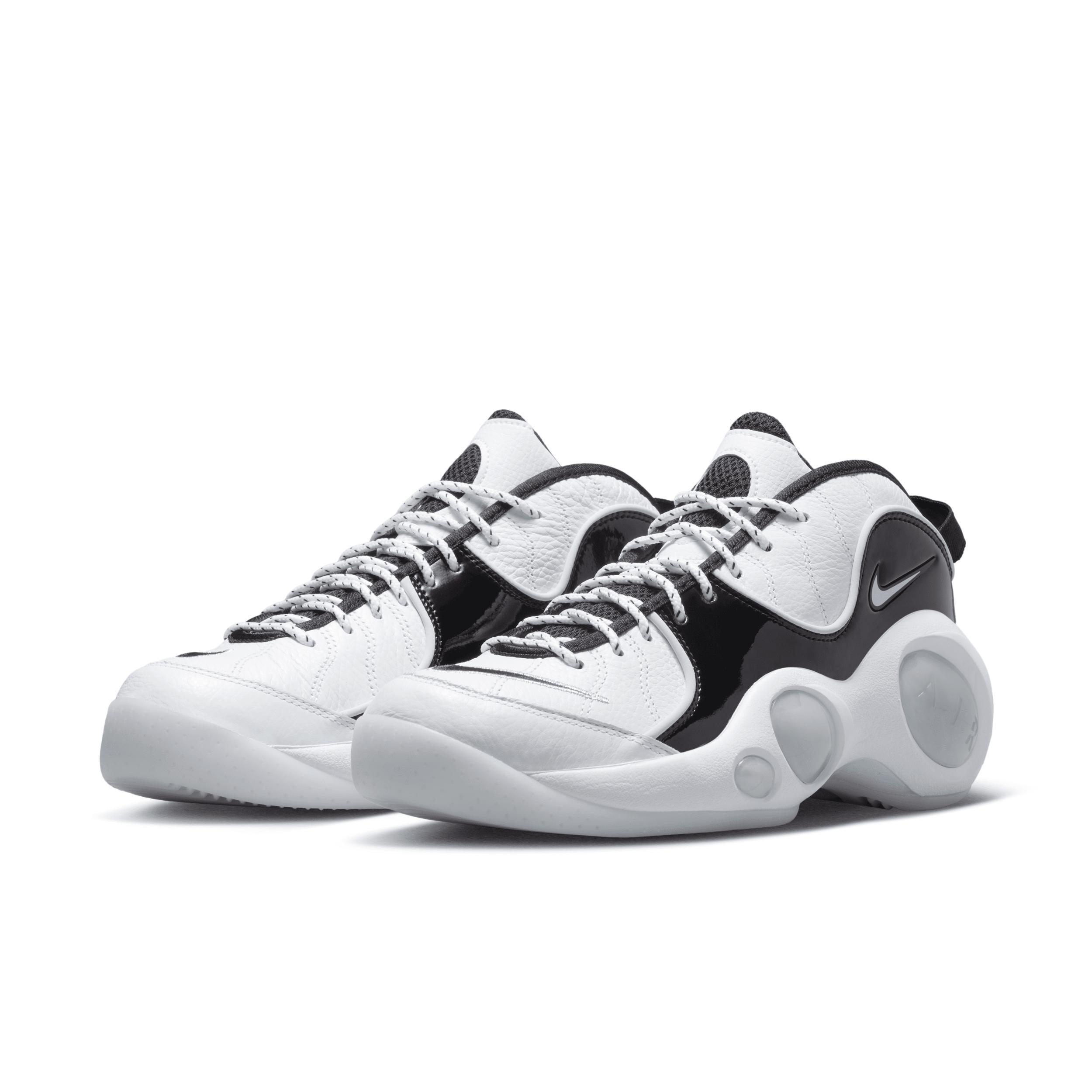 Nike Mens Nike Air Zoom Flight 95 - Mens Shoes White/Black/Grey Product Image