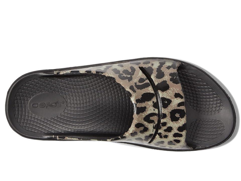 OOFOS Women's OOahh Limited (Cheetah) Women's Shoes Product Image