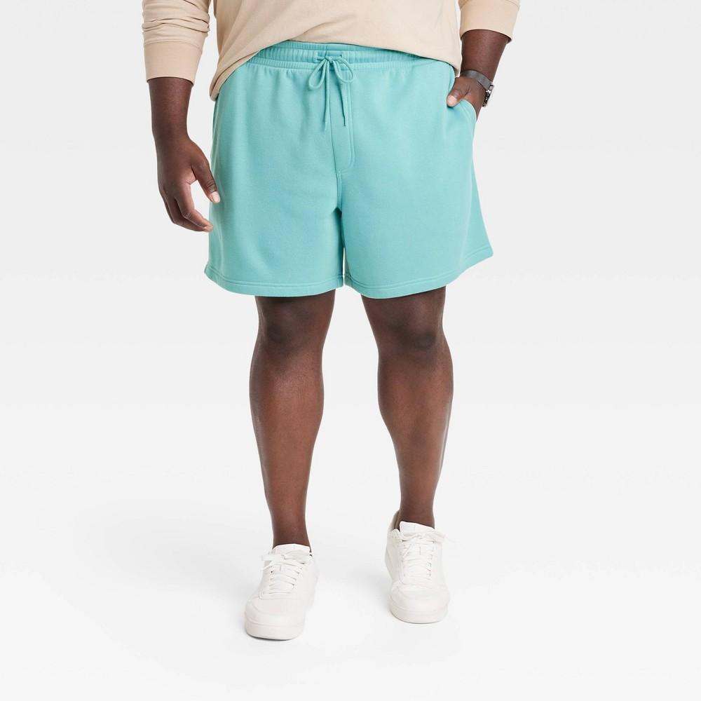 Mens Big & Tall 7 Ultra Soft Fleece Pull-On Shorts - Goodfellow & Co Product Image