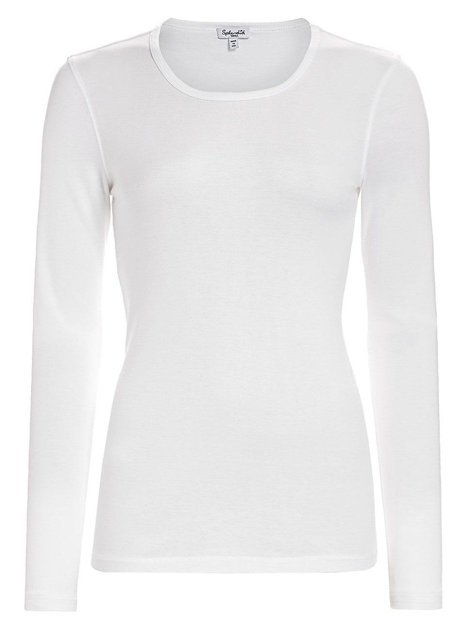 Splendid Long Sleeve Crewneck Tee Product Image