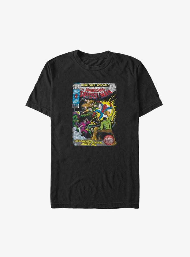 Marvel Spider-Man Sinister Six Comic Cover Big & Tall T-Shirt Product Image