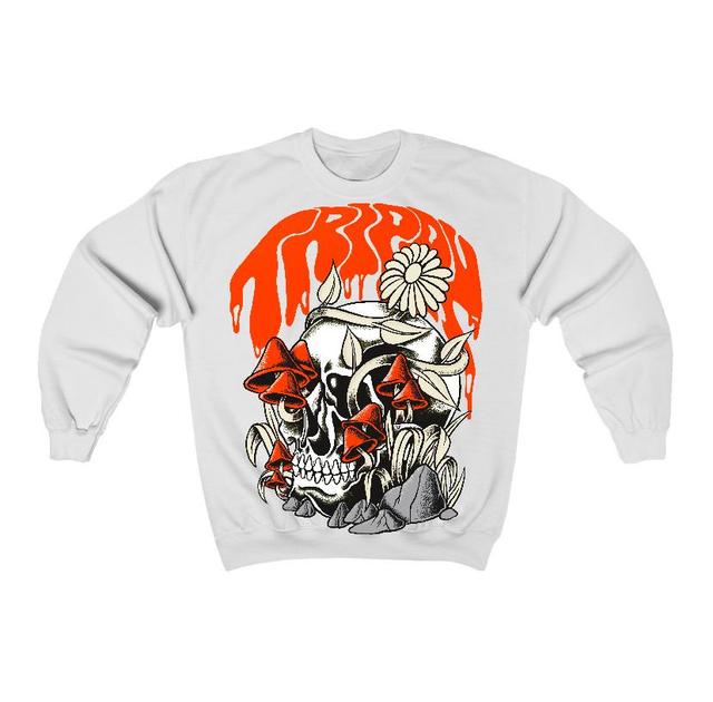 Georgia Peach 3s Flontae Sweatshirt Trippin Graphic Product Image