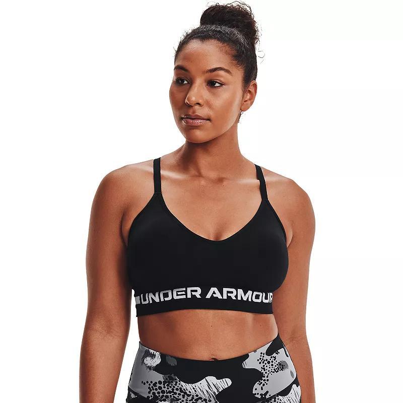 Under Armour Womens Under Armour Seamless Low Long Bra - Womens Product Image