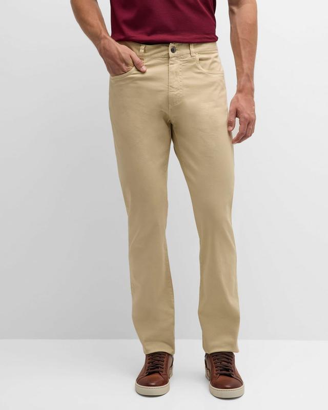 Mens Slim Twill 5-Pocket Pants Product Image