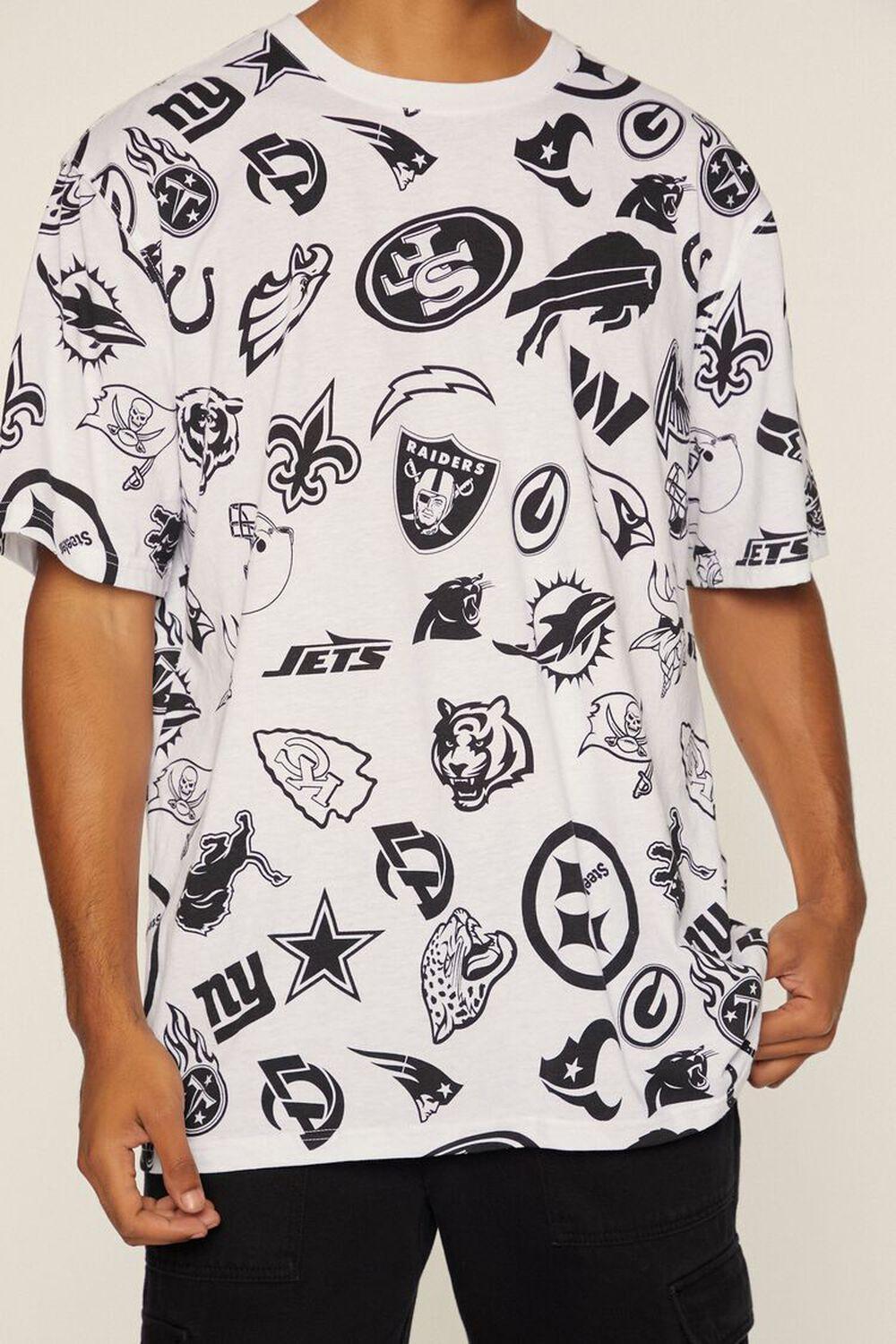 NFL Logo Print Crew Tee | Forever 21 Product Image