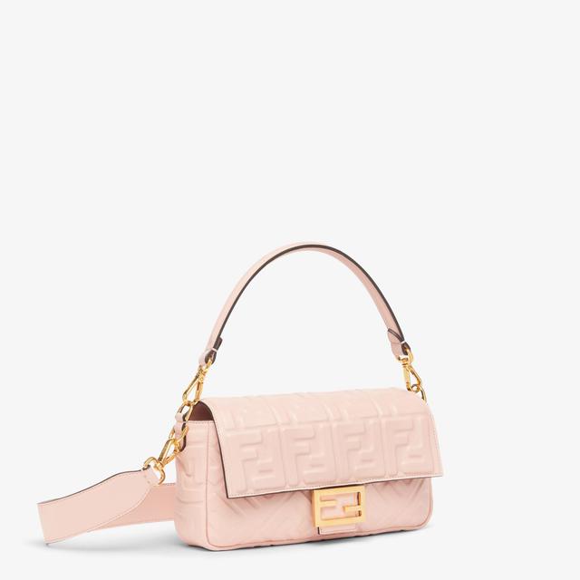 BaguettePink nappa leather bag Product Image