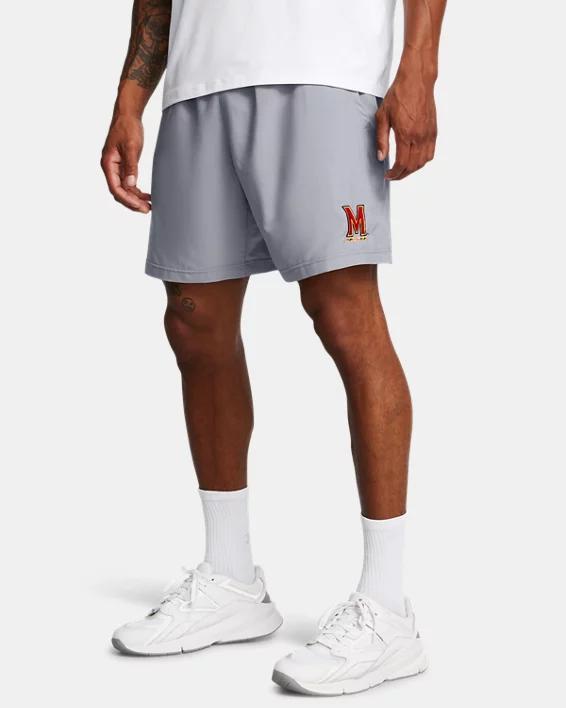 Mens UA Woven Collegiate Graphic Shorts Product Image