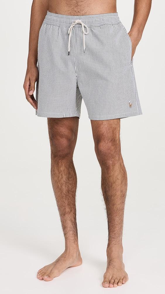 Polo Ralph Lauren Traveler Seersucker Swim Trunks | Shopbop Product Image