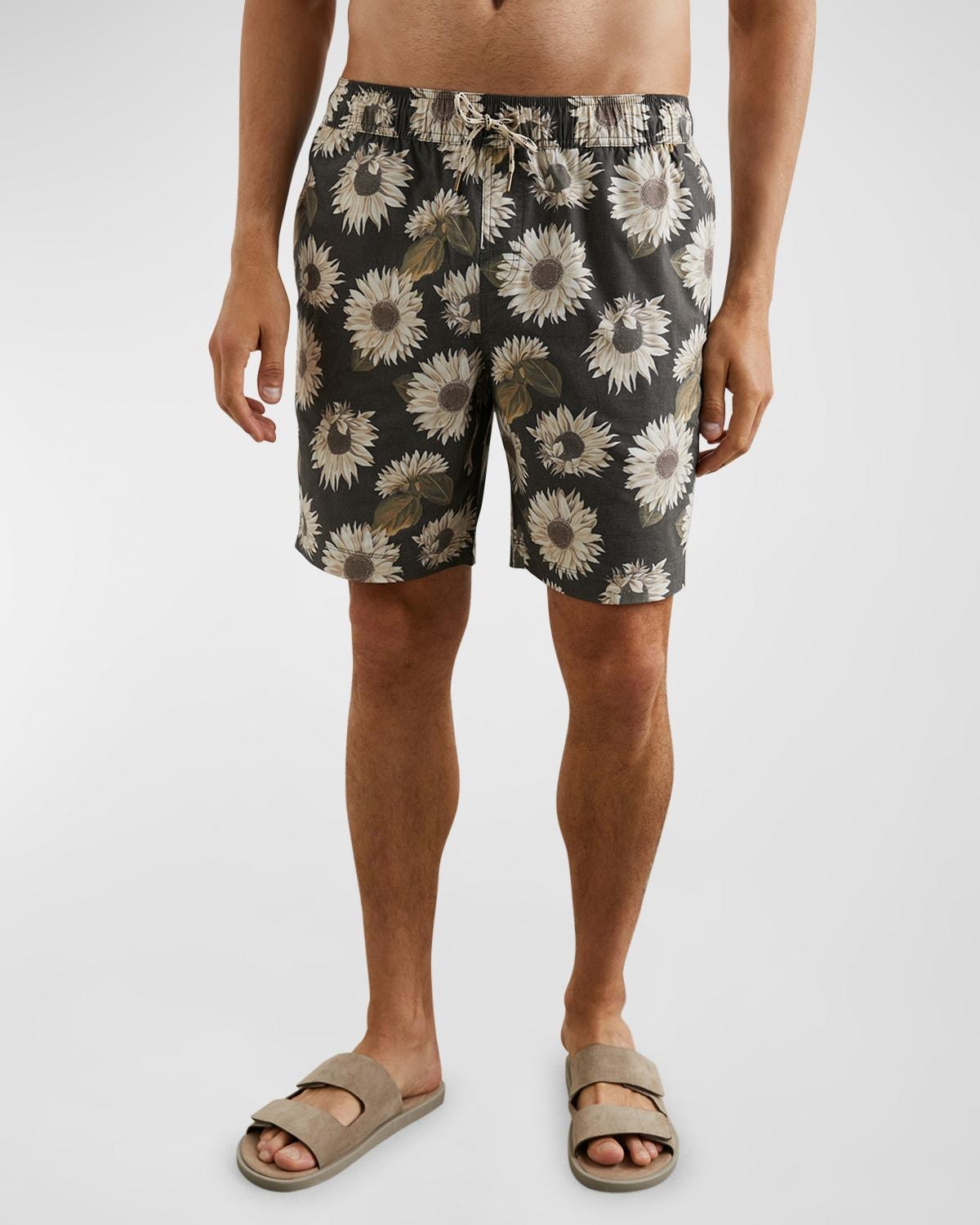 Mens Kian Floral Swim Shorts Product Image