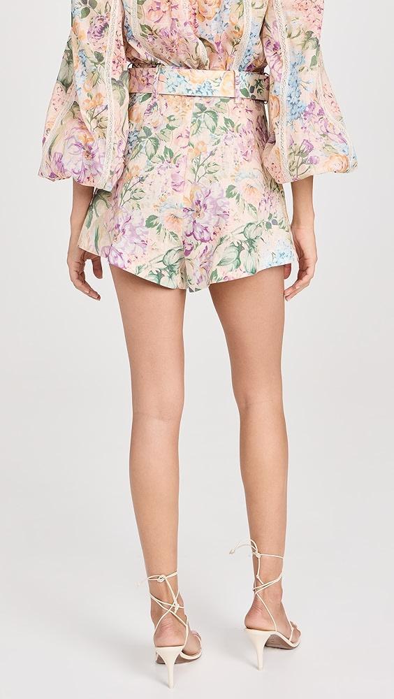 Zimmermann Halliday Tuck Shorts | Shopbop Product Image